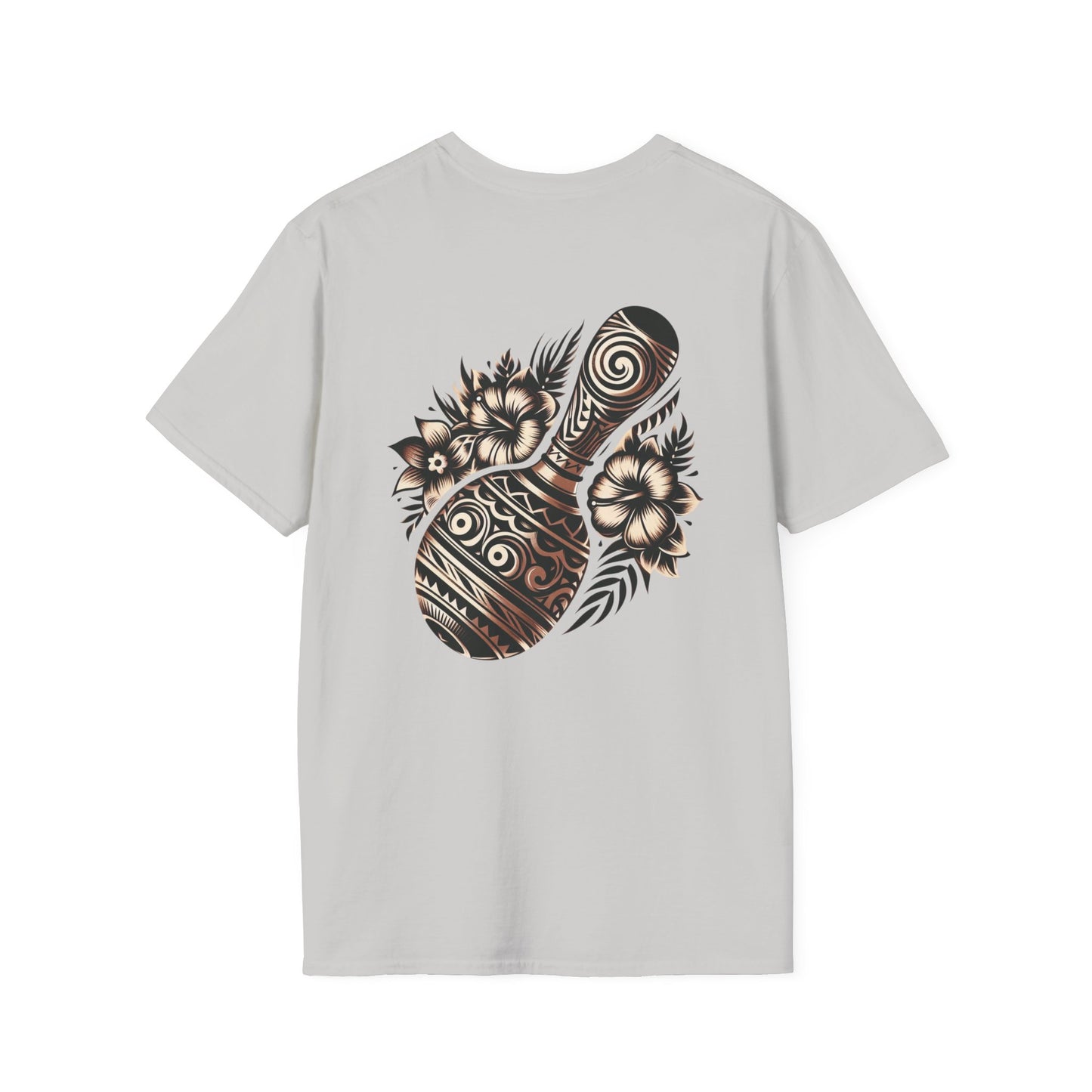 Trendy Unisex Softstyle T-Shirt with Poi Pounder Design
