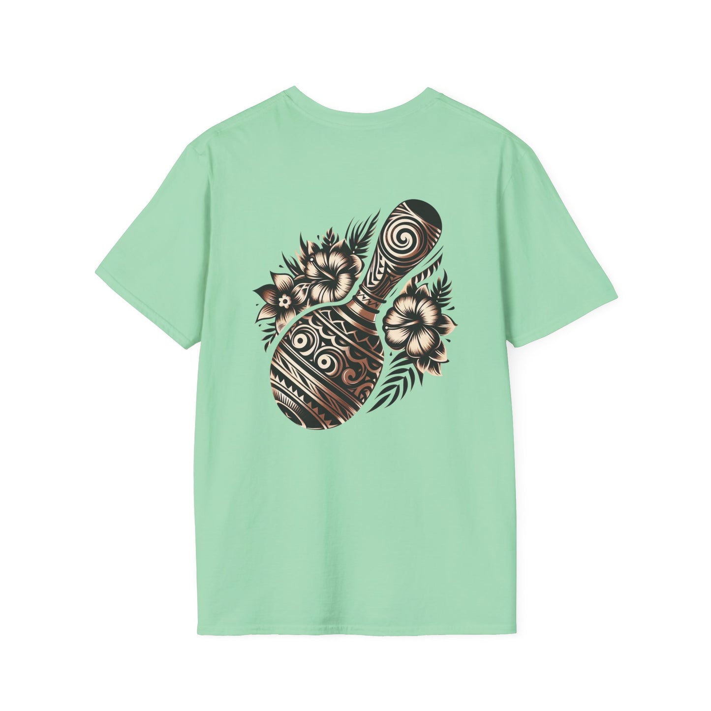 Trendy Unisex Softstyle T-Shirt with Poi Pounder Design