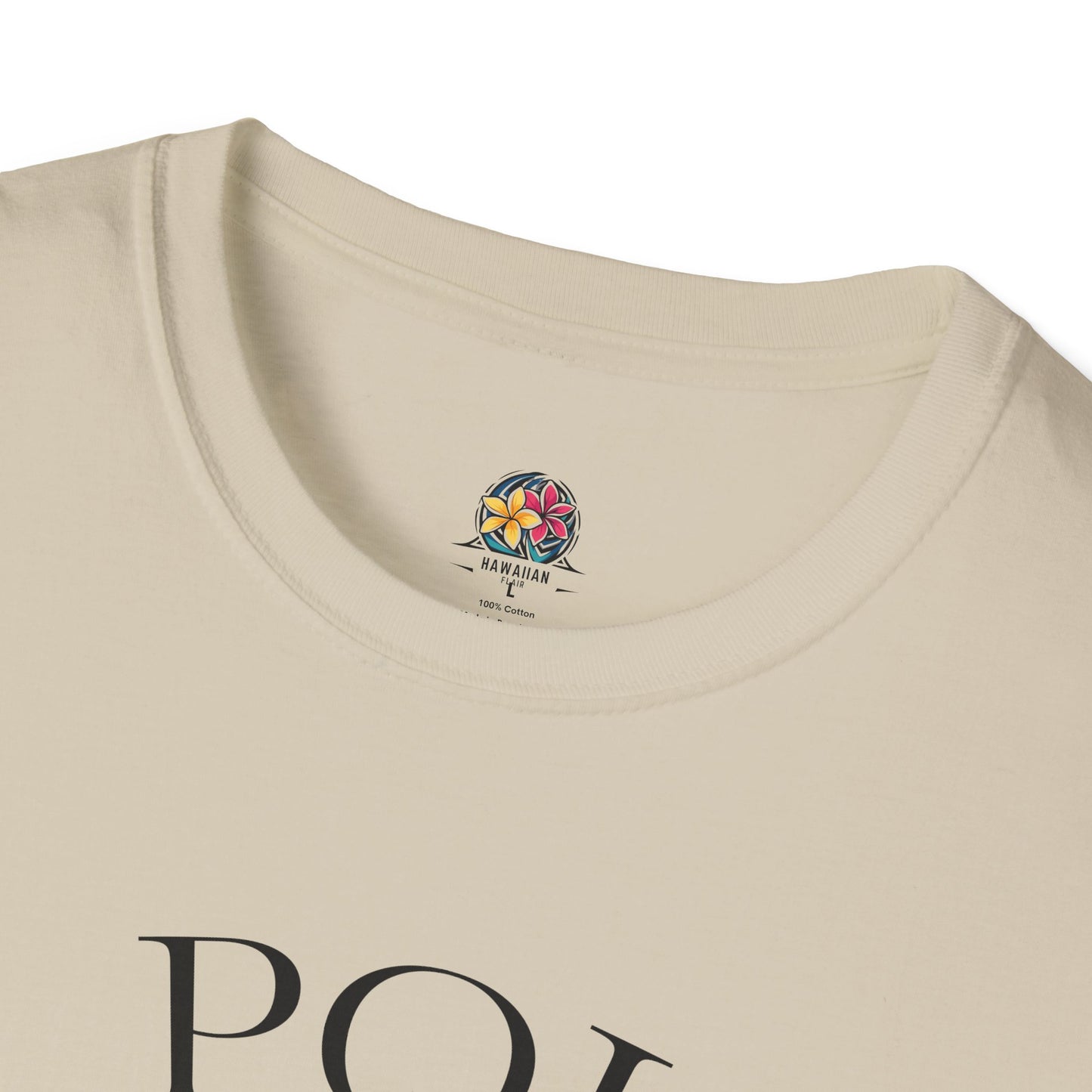 Trendy Unisex Softstyle T-Shirt with Poi Pounder Design