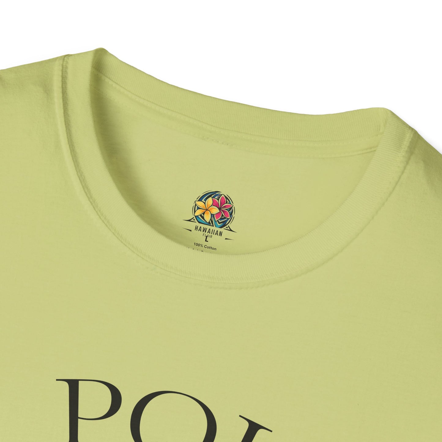 Trendy Unisex Softstyle T-Shirt with Poi Pounder Design