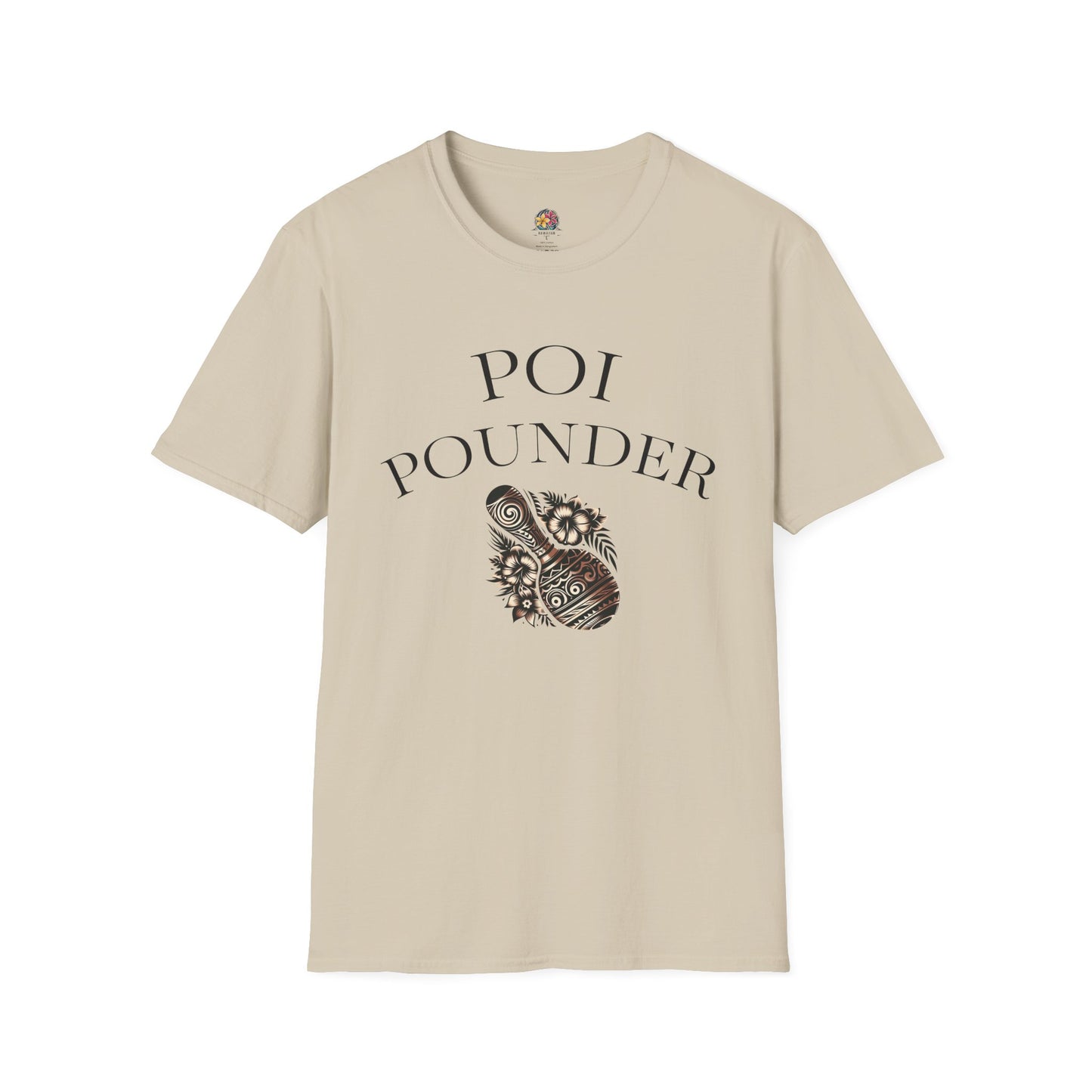 Trendy Unisex Softstyle T-Shirt with Poi Pounder Design
