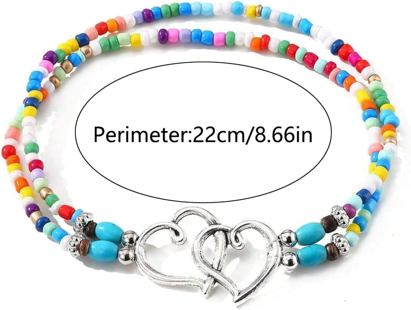 Shell Ankle Bracelet Set for Women, 14K Gold Boho Bead Adjustable Anklet, Hawaiian Beach Seashell Pearl Heart Starfish Conch Foot Jewelry Gifts - Hawaiian Flair
