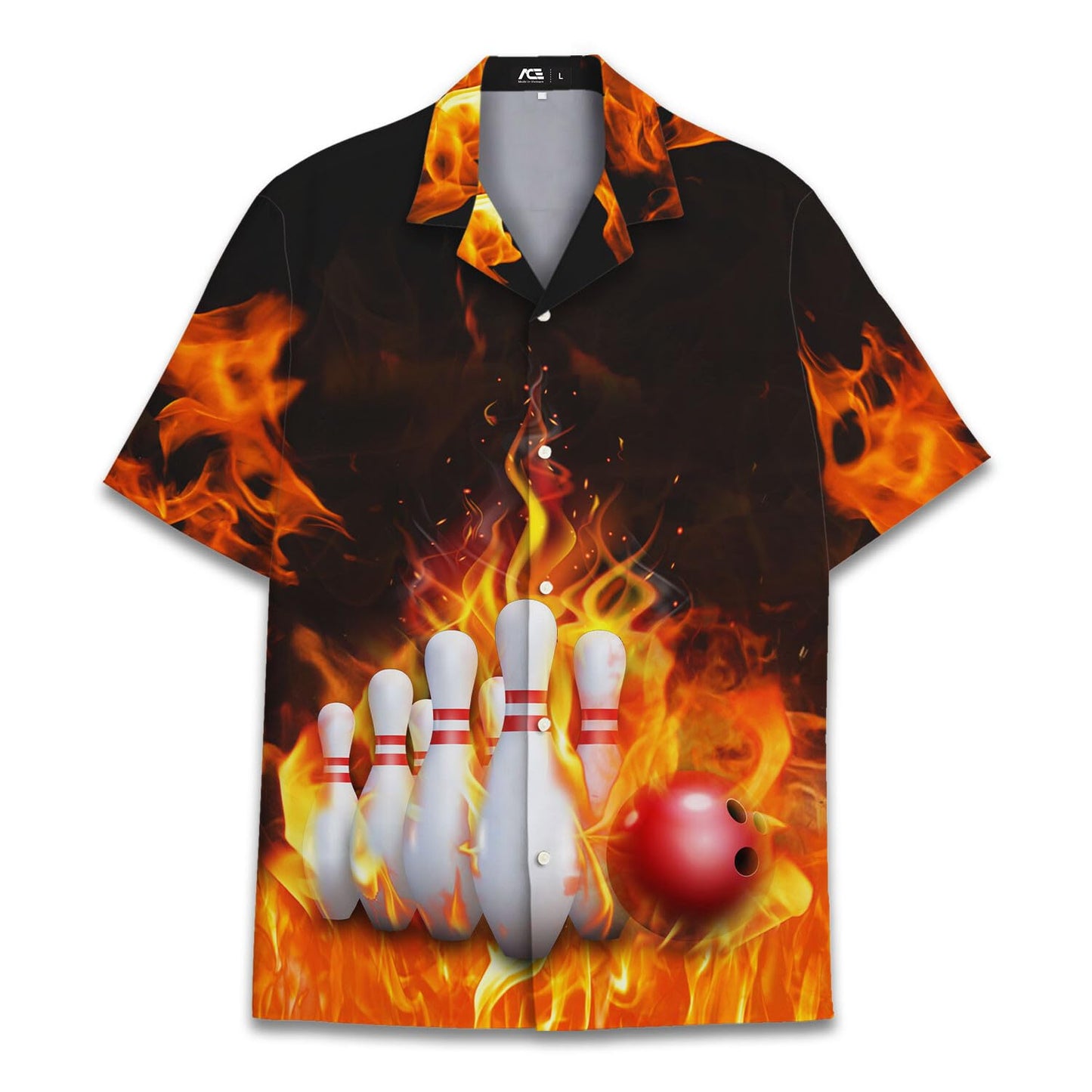 ACEPrints Hawaiian Shirt for Men Casual Button-Down Shirts Mens Hawaiian Shirts Short Sleeve Button Down Shirt Men - Hawaiian Flair