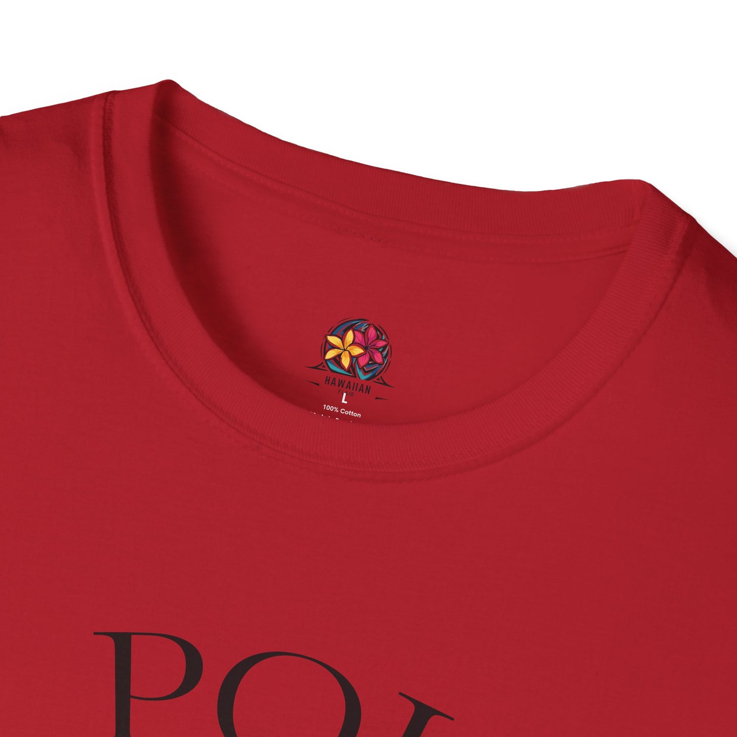 Trendy Unisex Softstyle T-Shirt with Poi Pounder Design