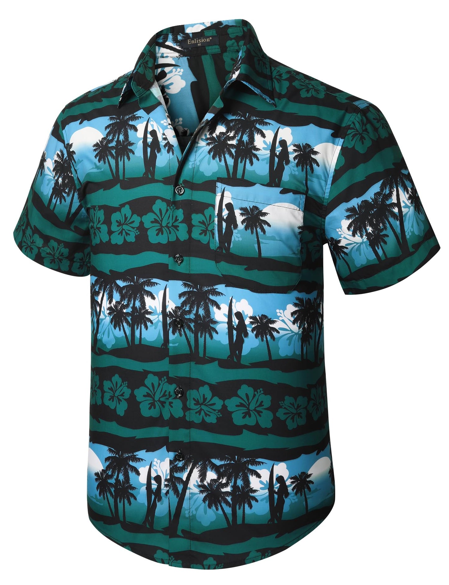 Men's Hawaiian Shirts Short Sleeve Casual Floral Button Down Tropical Shirt Summer Holiday Beach Aloha Hawaii Shirt - Hawaiian Flair