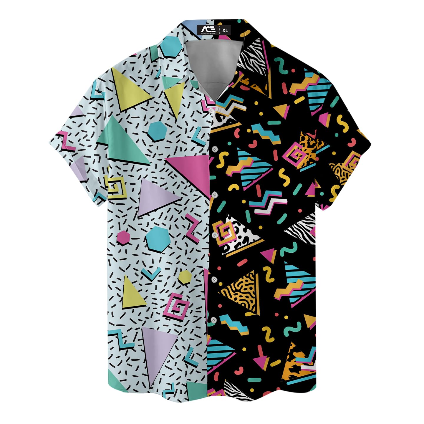 ACEPrints Hawaiian Shirt for Men Casual Button-Down Shirts Mens Hawaiian Shirts Short Sleeve Button Down Shirt Men - Hawaiian Flair