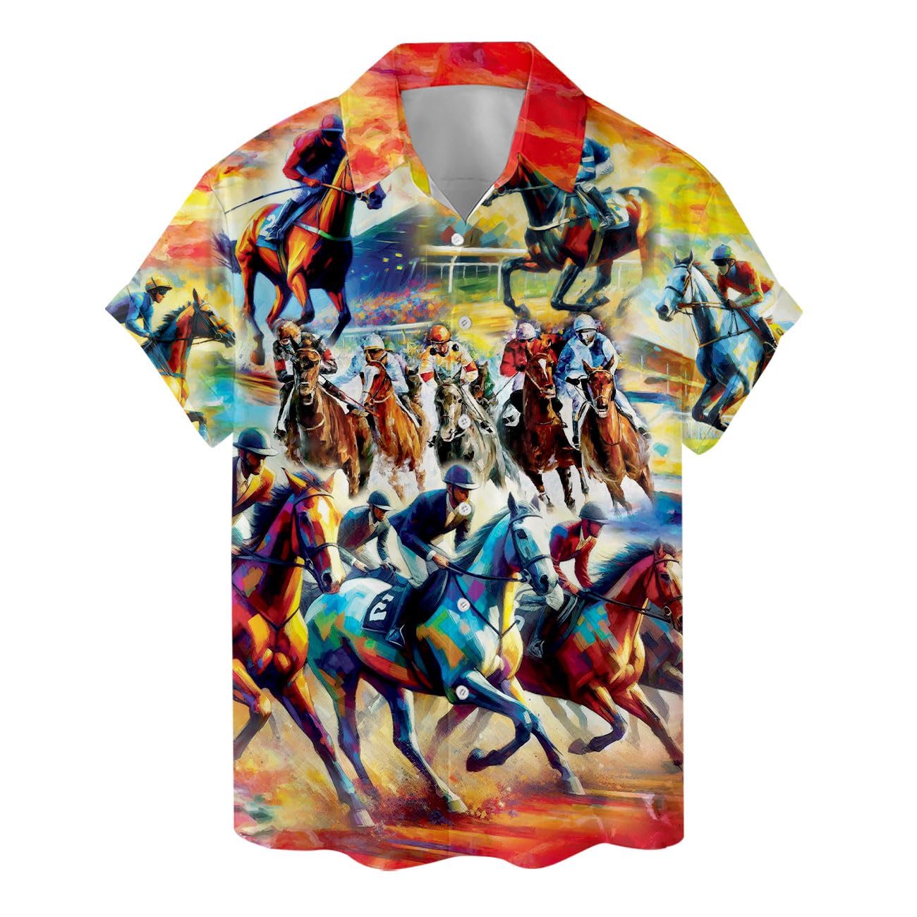 ACEPrints Hawaiian Shirt for Men Casual Button-Down Shirts Mens Hawaiian Shirts Short Sleeve Button Down Shirt Men - Hawaiian Flair