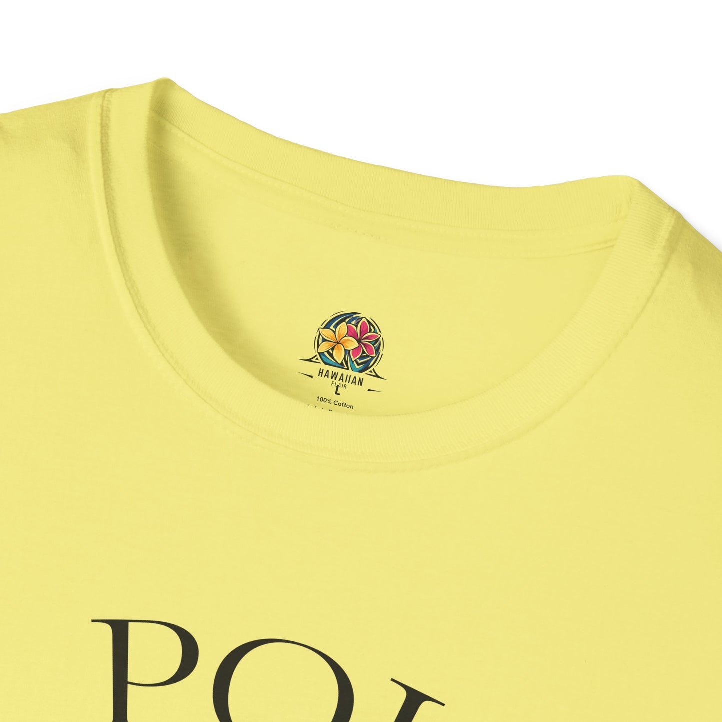 Trendy Unisex Softstyle T-Shirt with Poi Pounder Design