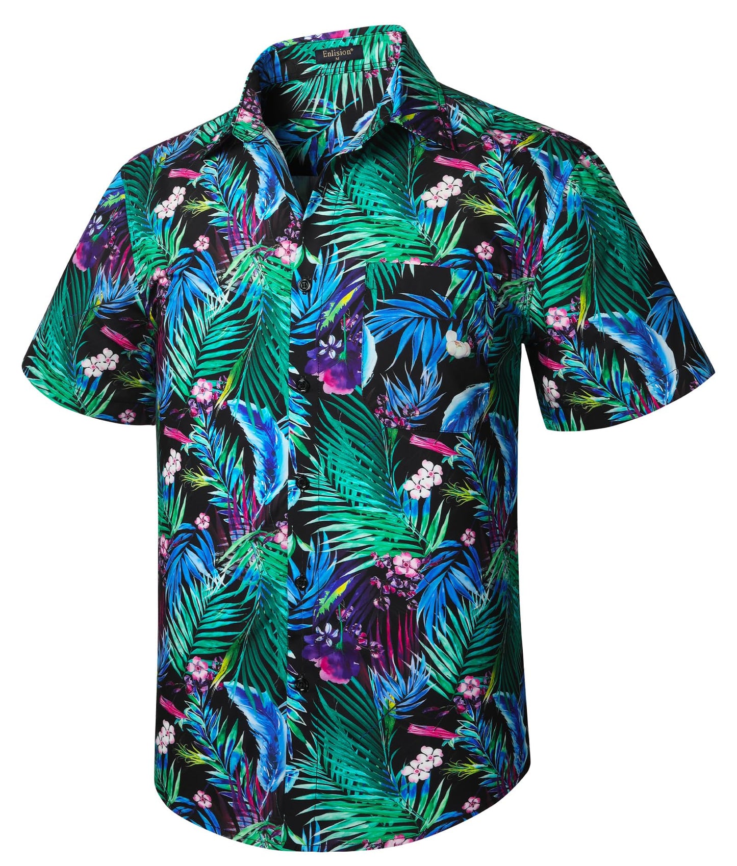 Men's Hawaiian Shirts Short Sleeve Casual Floral Button Down Tropical Shirt Summer Holiday Beach Aloha Hawaii Shirt - Hawaiian Flair