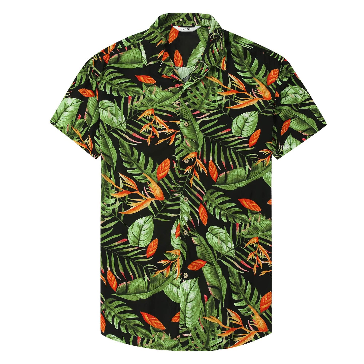 Men's Hawaiian Shirt Tops Vintage Short Sleeve Button Down Beach Shirt Male Tropical Floral Summer Pullover Party Holiday - Hawaiian Flair