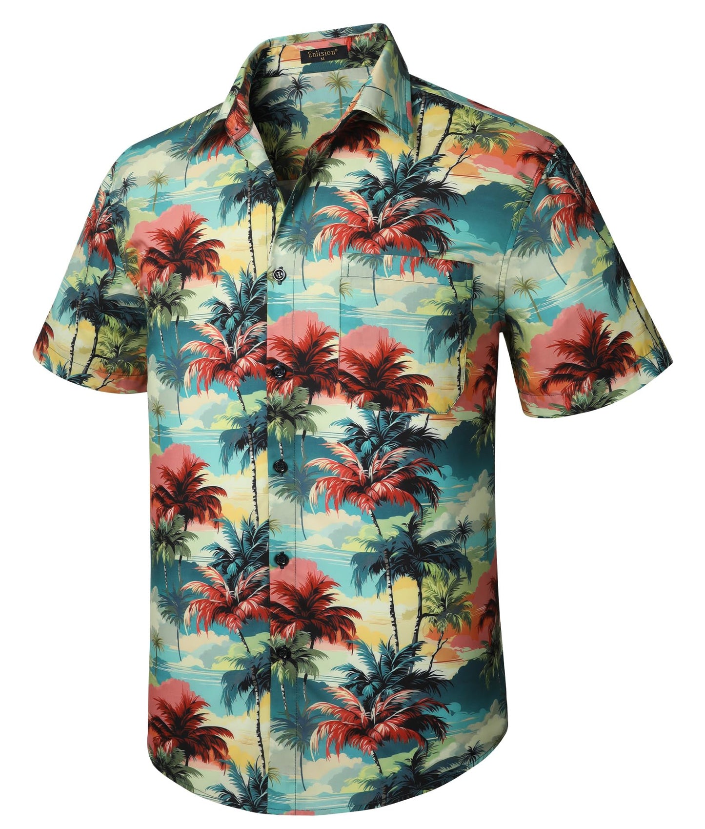 Men's Hawaiian Shirts Short Sleeve Casual Floral Button Down Tropical Shirt Summer Holiday Beach Aloha Hawaii Shirt - Hawaiian Flair