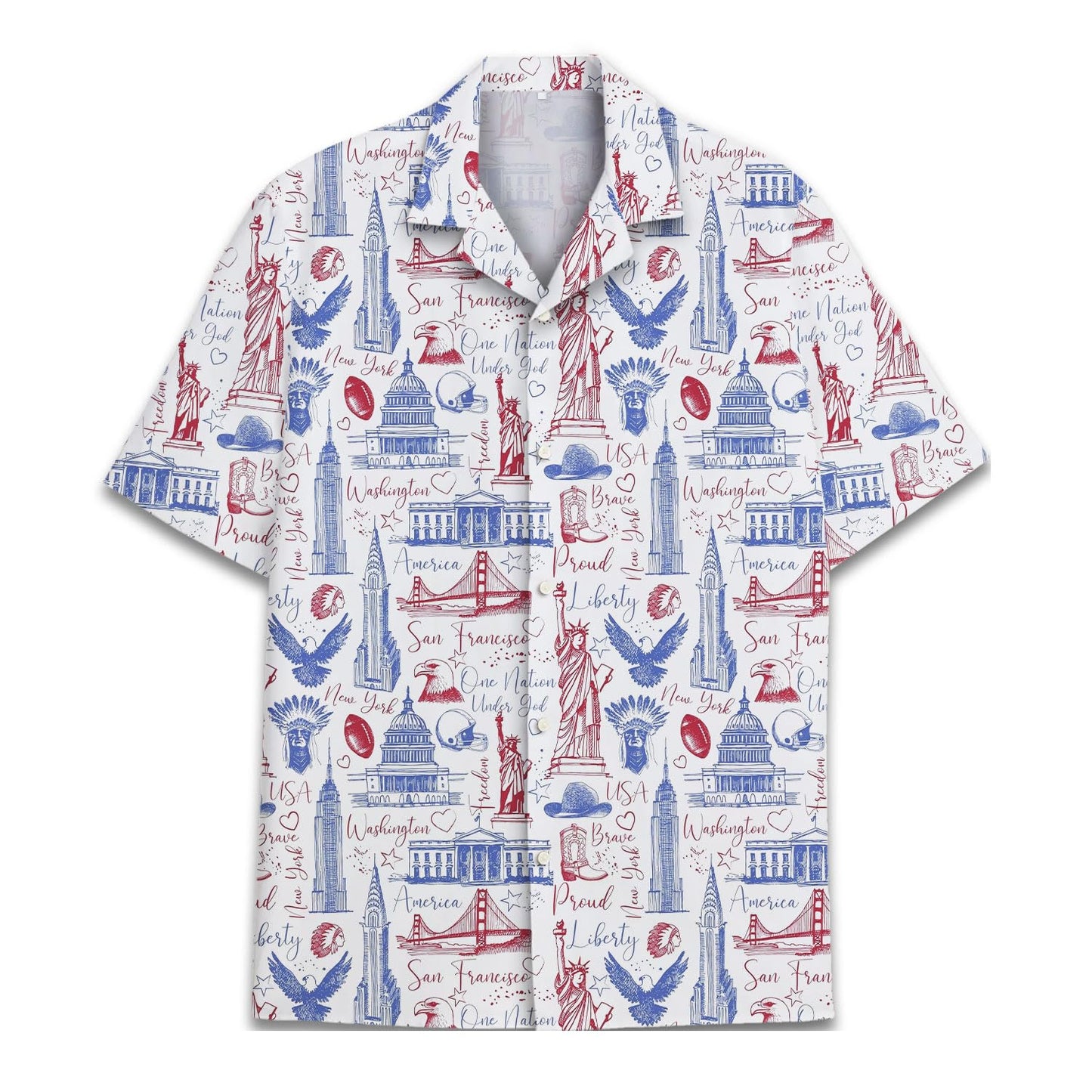 ACEPrints Hawaiian Shirt for Men Casual Button-Down Shirts Mens Hawaiian Shirts Short Sleeve Button Down Shirt Men - Hawaiian Flair