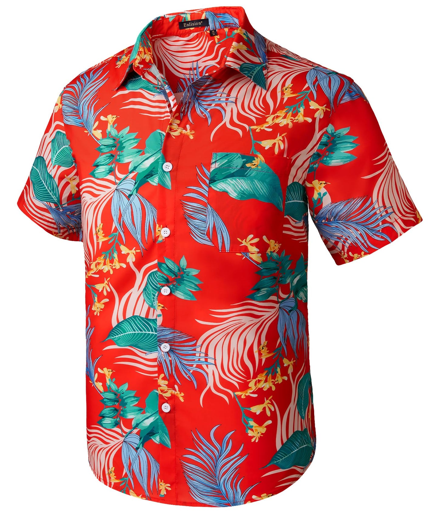 Men's Hawaiian Shirts Short Sleeve Casual Floral Button Down Tropical Shirt Summer Holiday Beach Aloha Hawaii Shirt - Hawaiian Flair