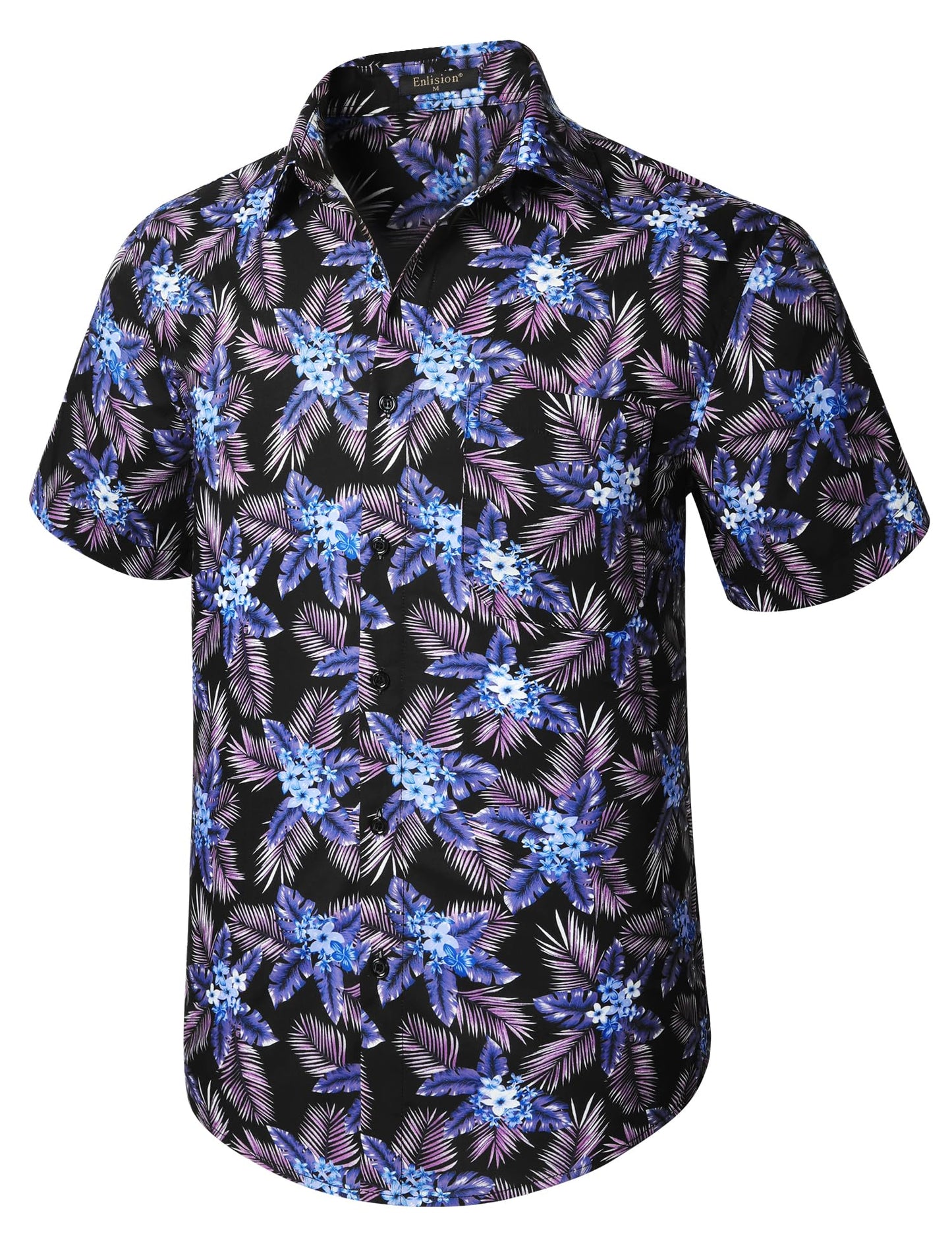 Men's Hawaiian Shirts Short Sleeve Casual Floral Button Down Tropical Shirt Summer Holiday Beach Aloha Hawaii Shirt - Hawaiian Flair