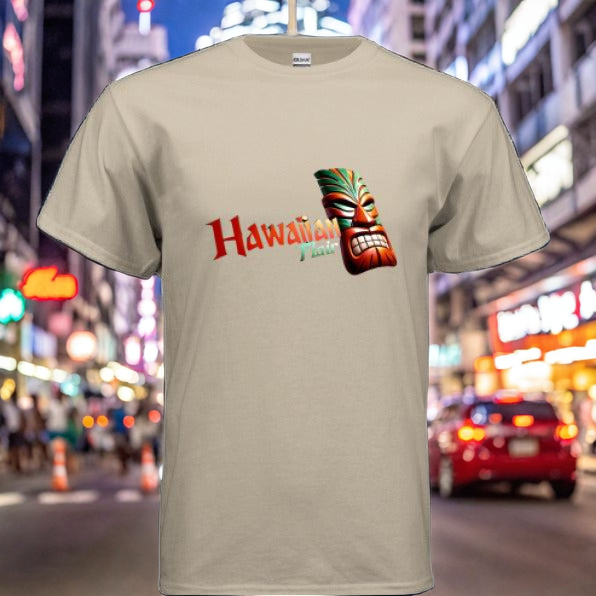 Hawaiian Flair Crafted Island Style T-Shirt - Hawaiian Flair