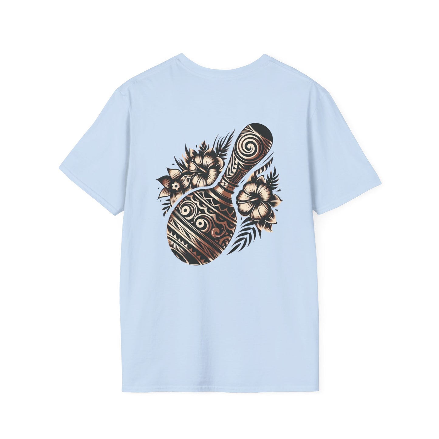 Trendy Unisex Softstyle T-Shirt with Poi Pounder Design