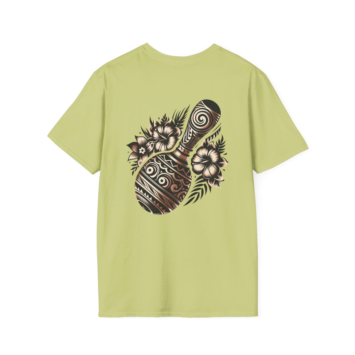 Trendy Unisex Softstyle T-Shirt with Poi Pounder Design