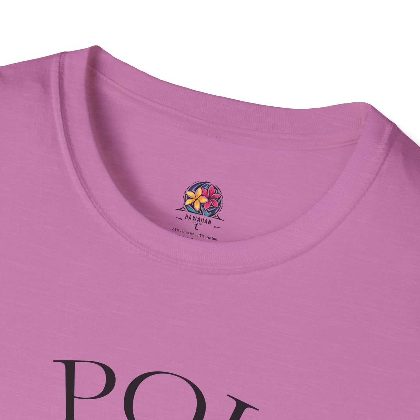 Trendy Unisex Softstyle T-Shirt with Poi Pounder Design