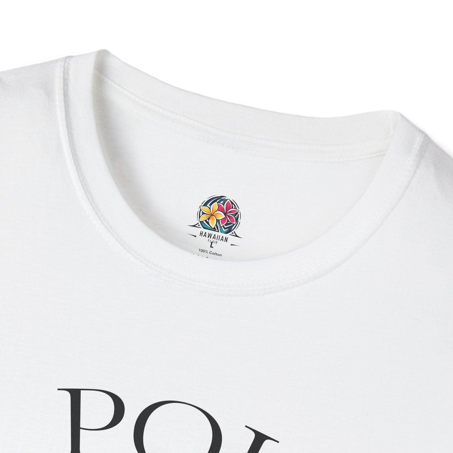 Trendy Unisex Softstyle T-Shirt with Poi Pounder Design