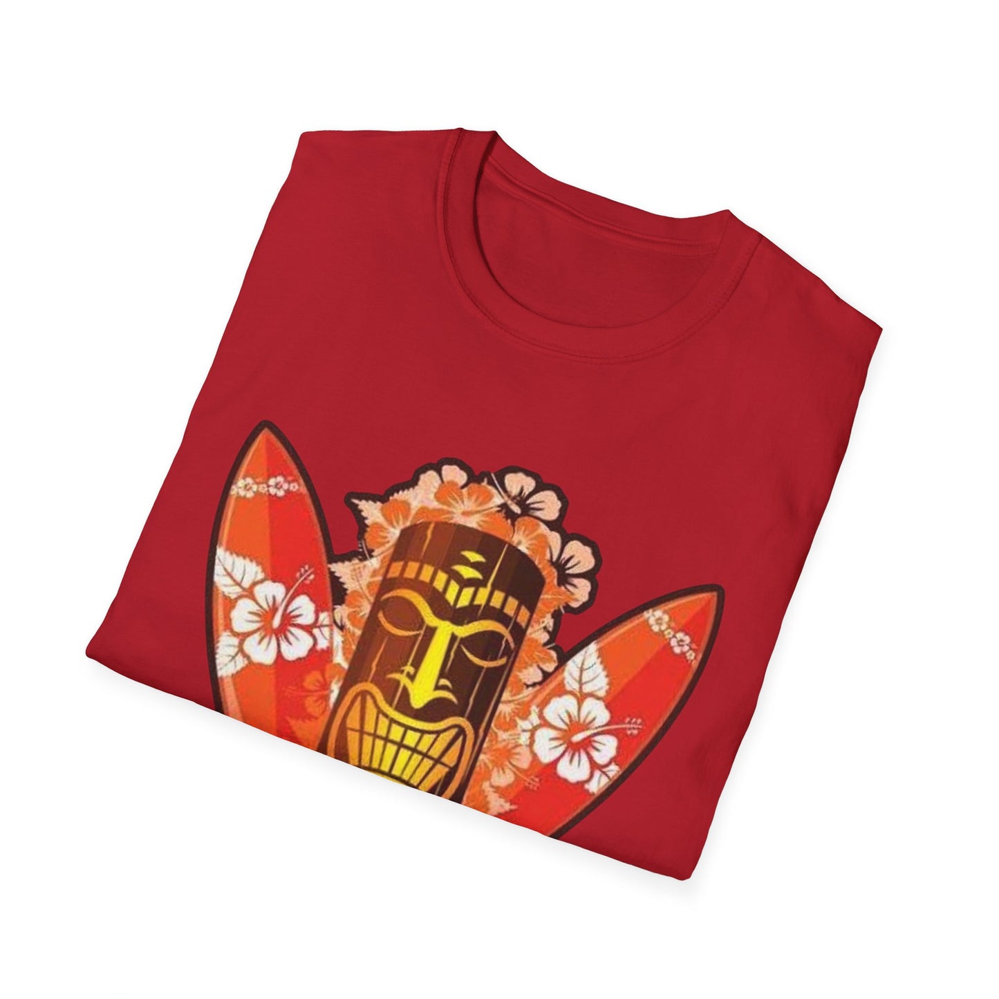 Aloha Tropical T-Shirt – Unisex Softstyle Tee for Summer Celebrations - Hawaiian Flair