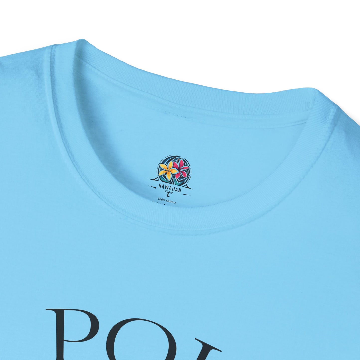 Trendy Unisex Softstyle T-Shirt with Poi Pounder Design
