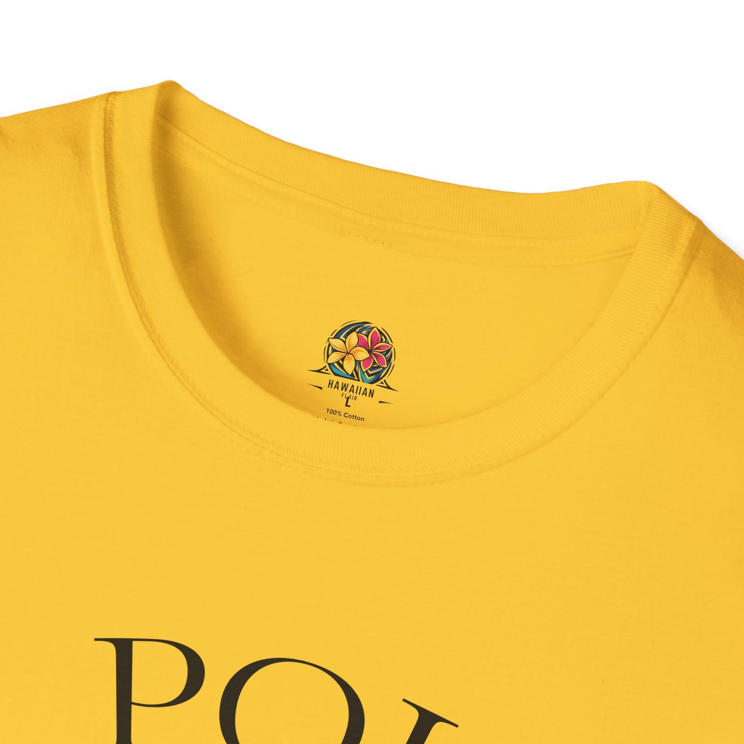 Trendy Unisex Softstyle T-Shirt with Poi Pounder Design