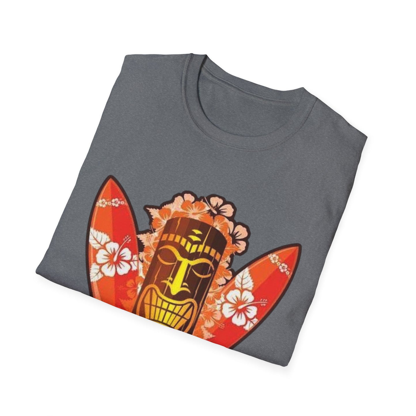 Aloha Tropical T-Shirt – Unisex Softstyle Tee for Summer Celebrations - Hawaiian Flair