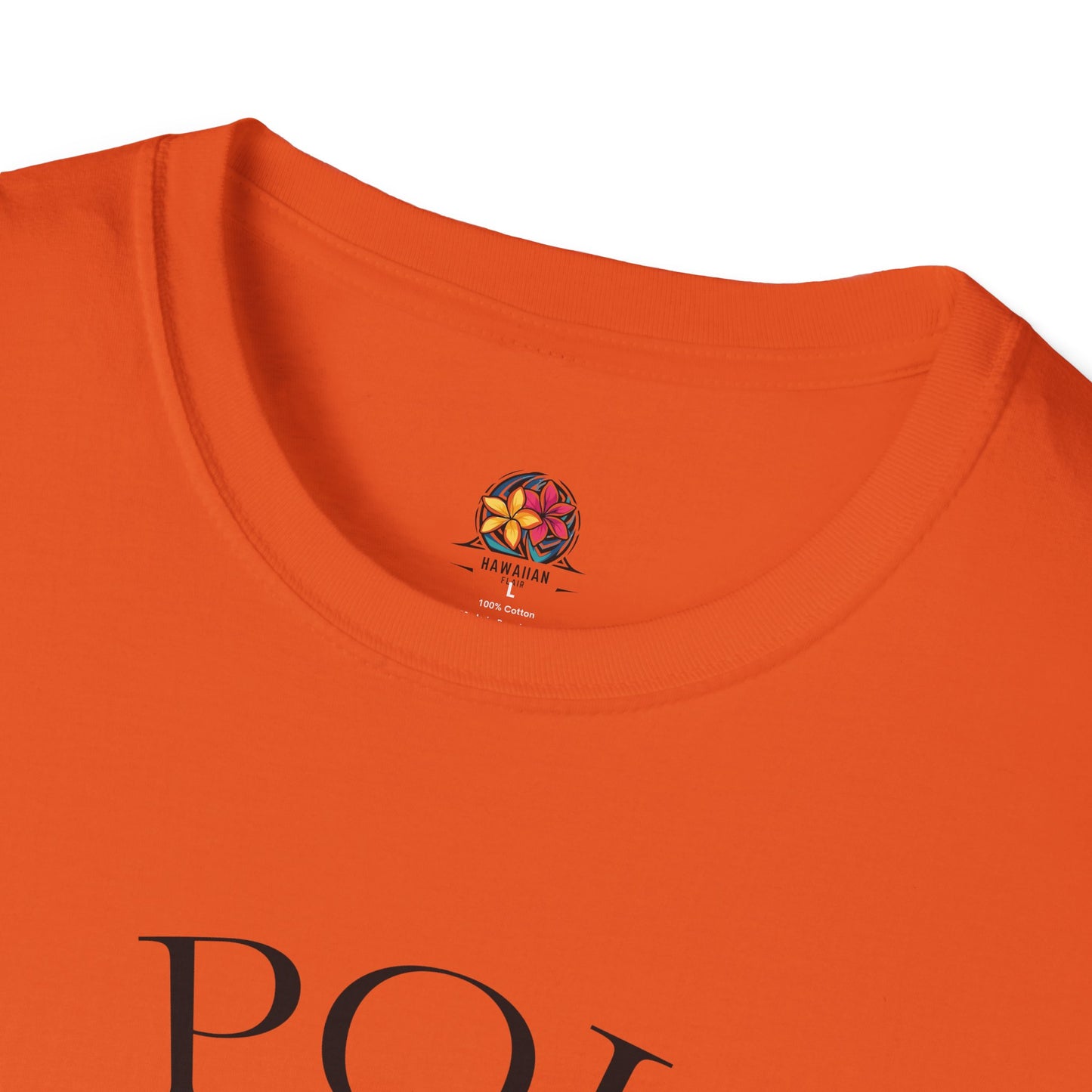 Trendy Unisex Softstyle T-Shirt with Poi Pounder Design