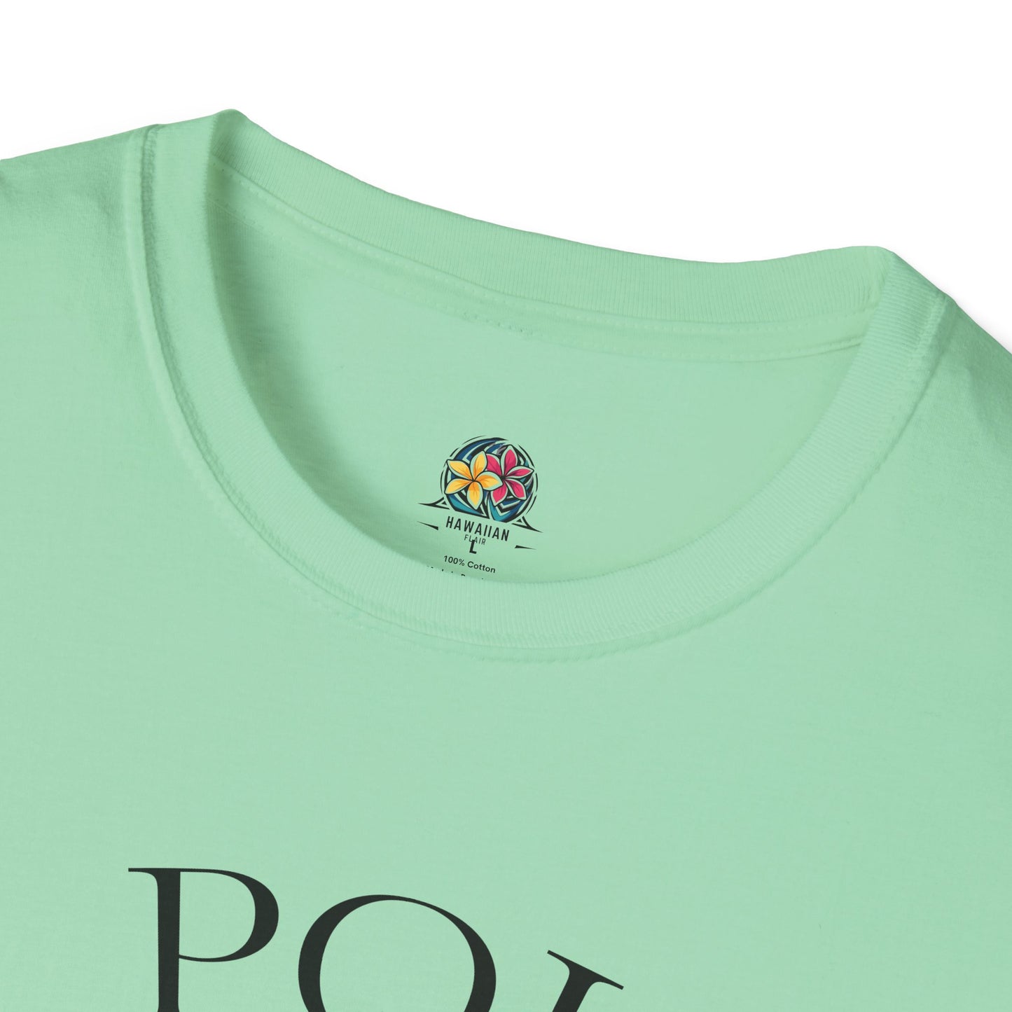 Trendy Unisex Softstyle T-Shirt with Poi Pounder Design