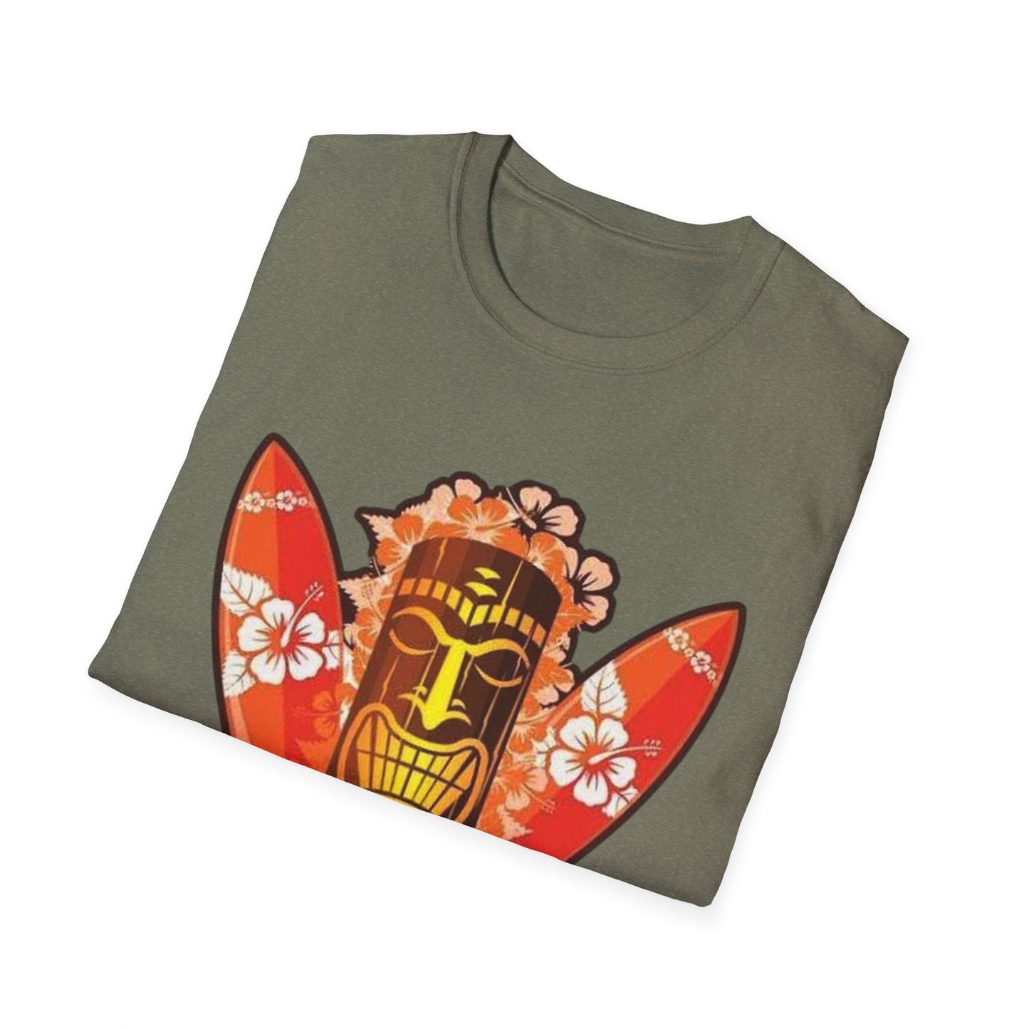 Aloha Tropical T-Shirt – Unisex Softstyle Tee for Summer Celebrations - Hawaiian Flair