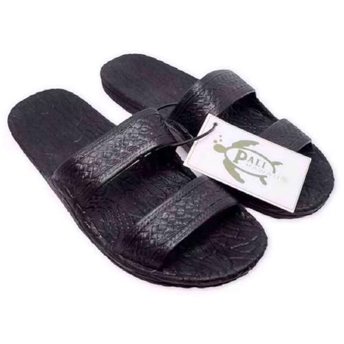 Pali Hawaii Black JANDAL + Certificate of Authenticity - Hawaiian Flair