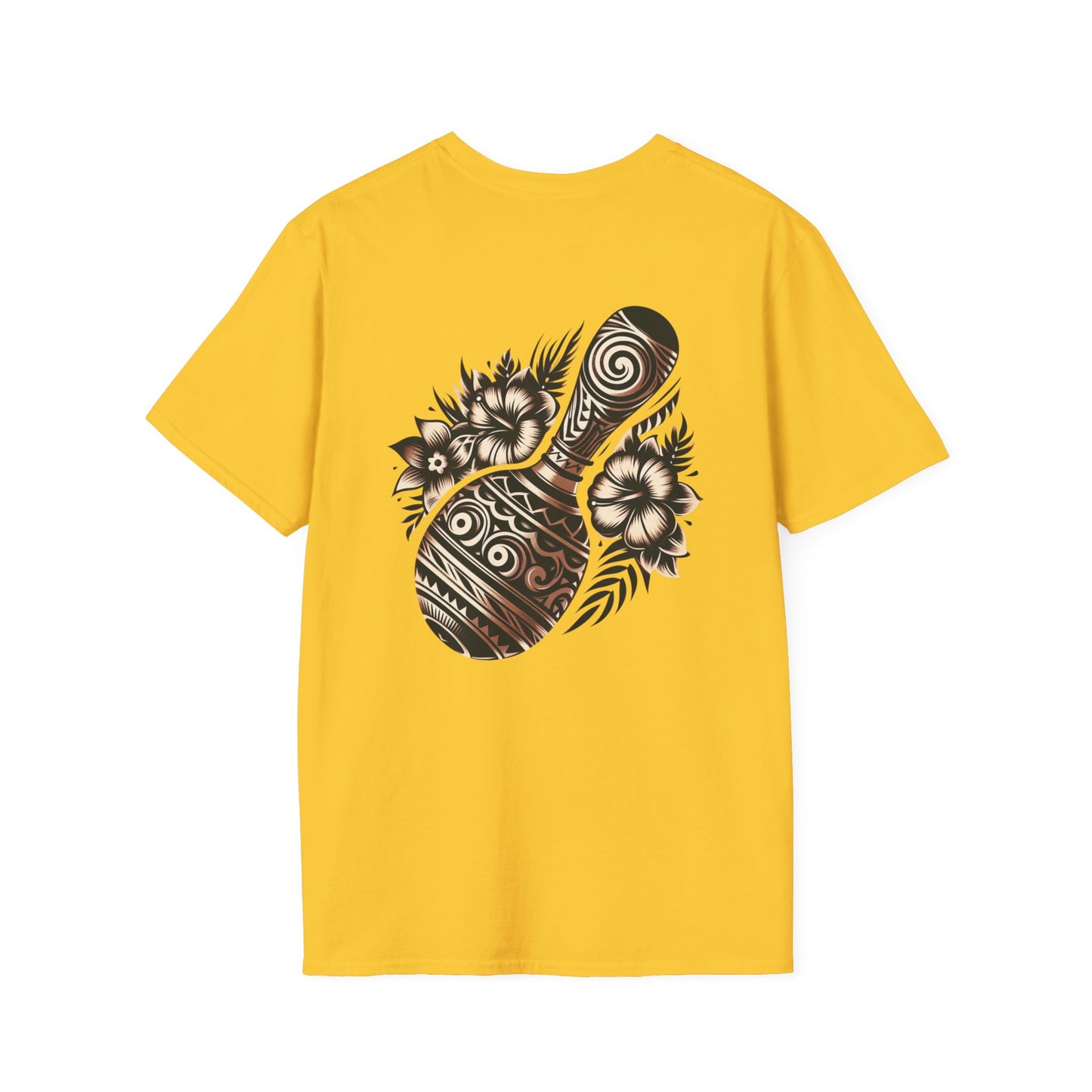 Trendy Unisex Softstyle T-Shirt with Poi Pounder Design
