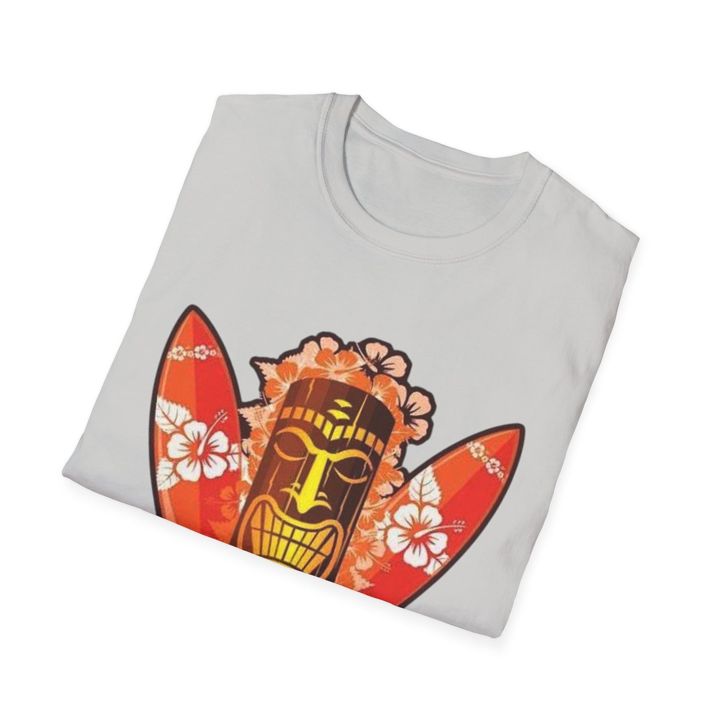 Aloha Tropical T-Shirt – Unisex Softstyle Tee for Summer Celebrations - Hawaiian Flair