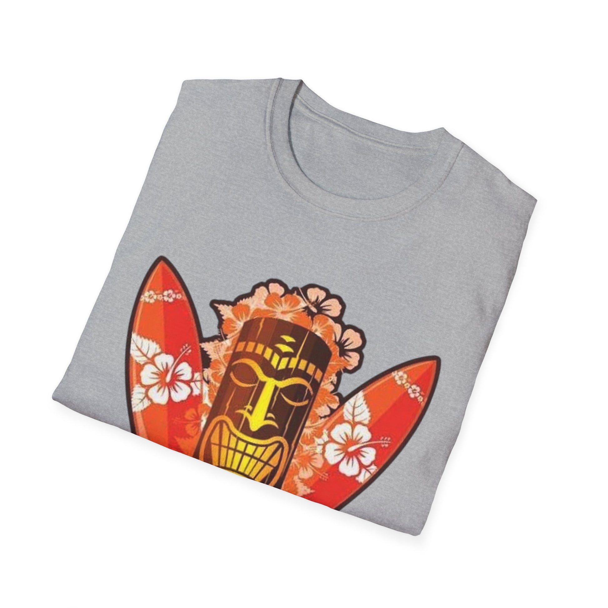 Aloha Tropical T-Shirt – Unisex Softstyle Tee for Summer Celebrations - Hawaiian Flair