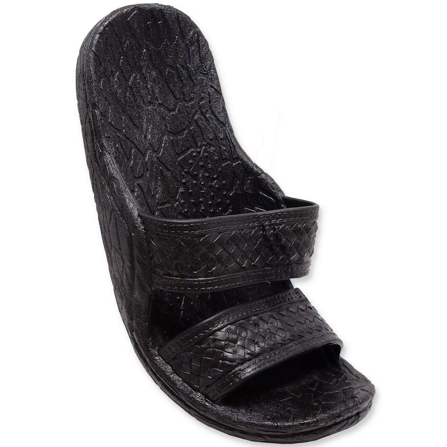 Pali Hawaii Black JANDAL + Certificate of Authenticity - Hawaiian Flair