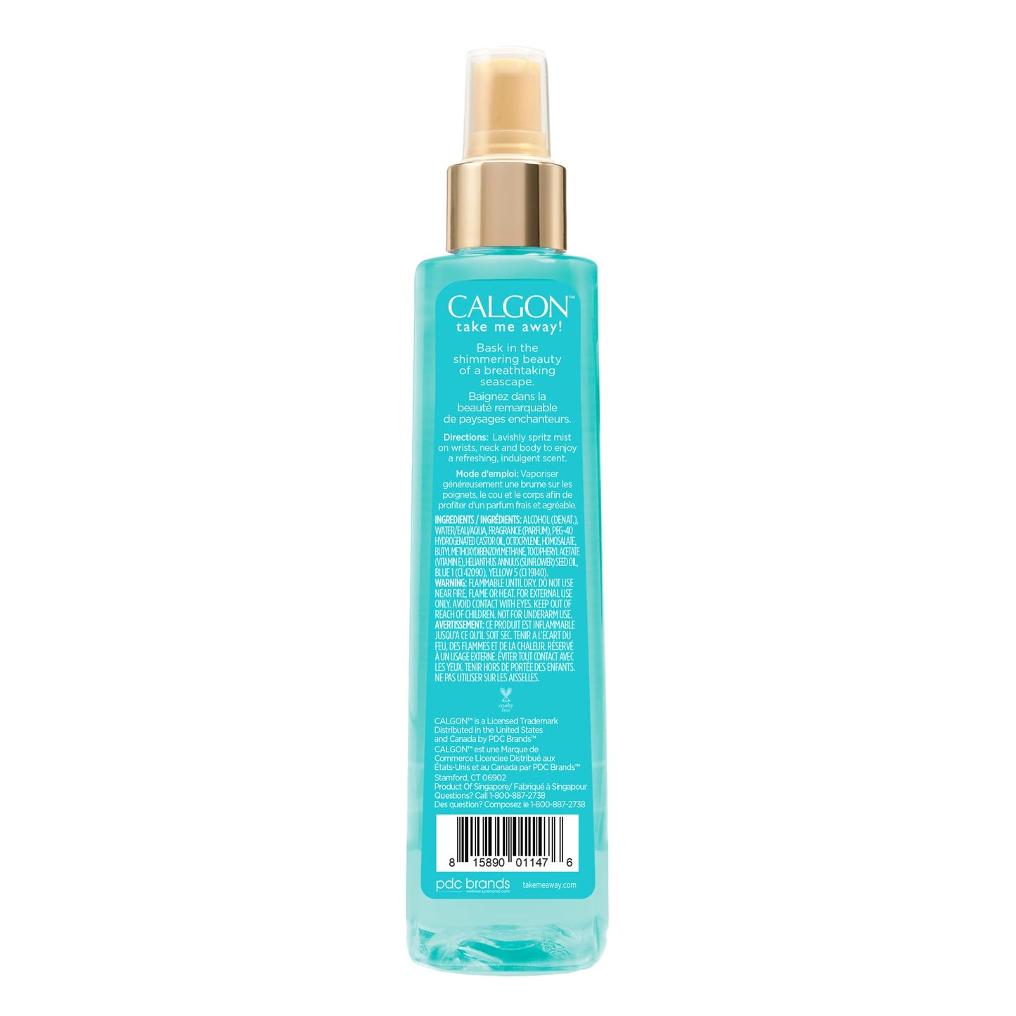 Calgon Fragrance Body Mist, Hawaiian Ginger, 8 fl oz - Hawaiian Flair