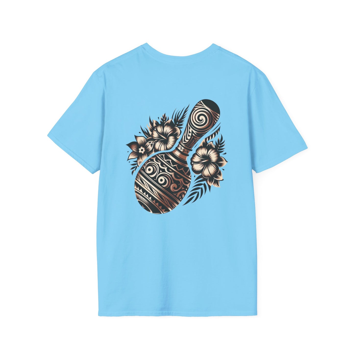 Trendy Unisex Softstyle T-Shirt with Poi Pounder Design