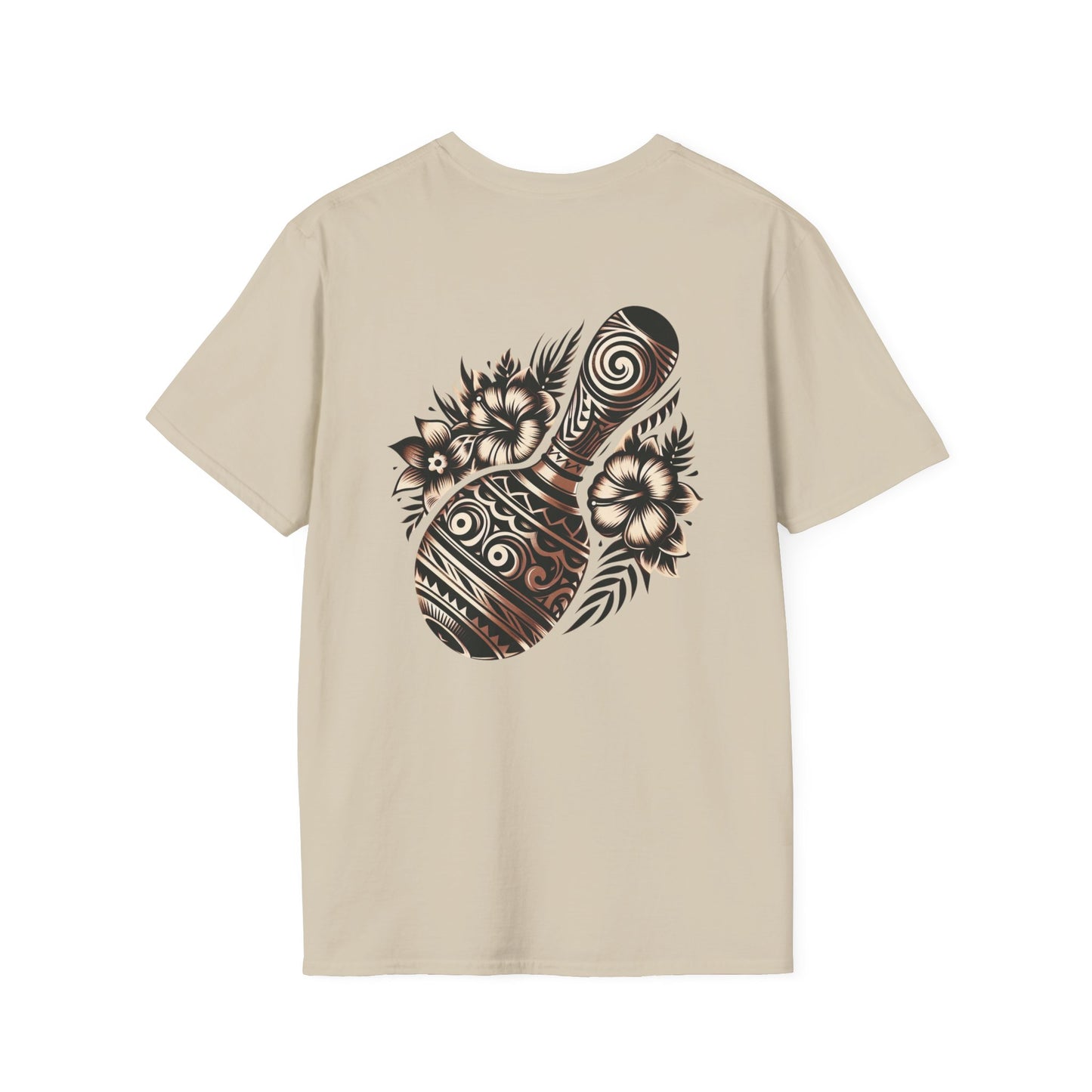 Trendy Unisex Softstyle T-Shirt with Poi Pounder Design