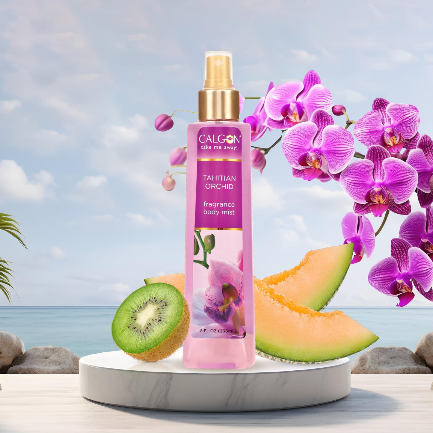 Calgon Fragrance Body Mist, Hawaiian Ginger, 8 fl oz - Hawaiian Flair