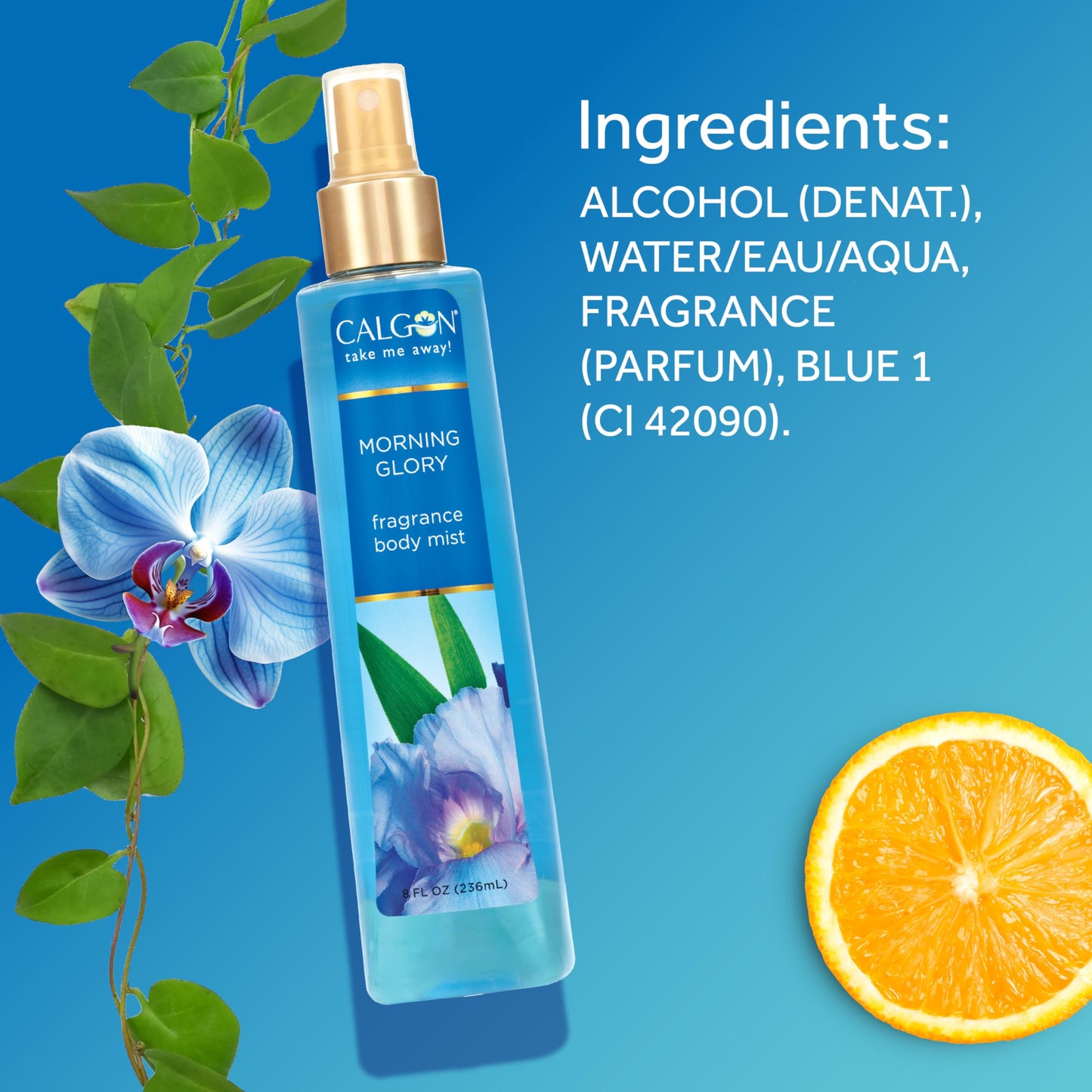 Calgon Fragrance Body Mist, Hawaiian Ginger, 8 fl oz - Hawaiian Flair