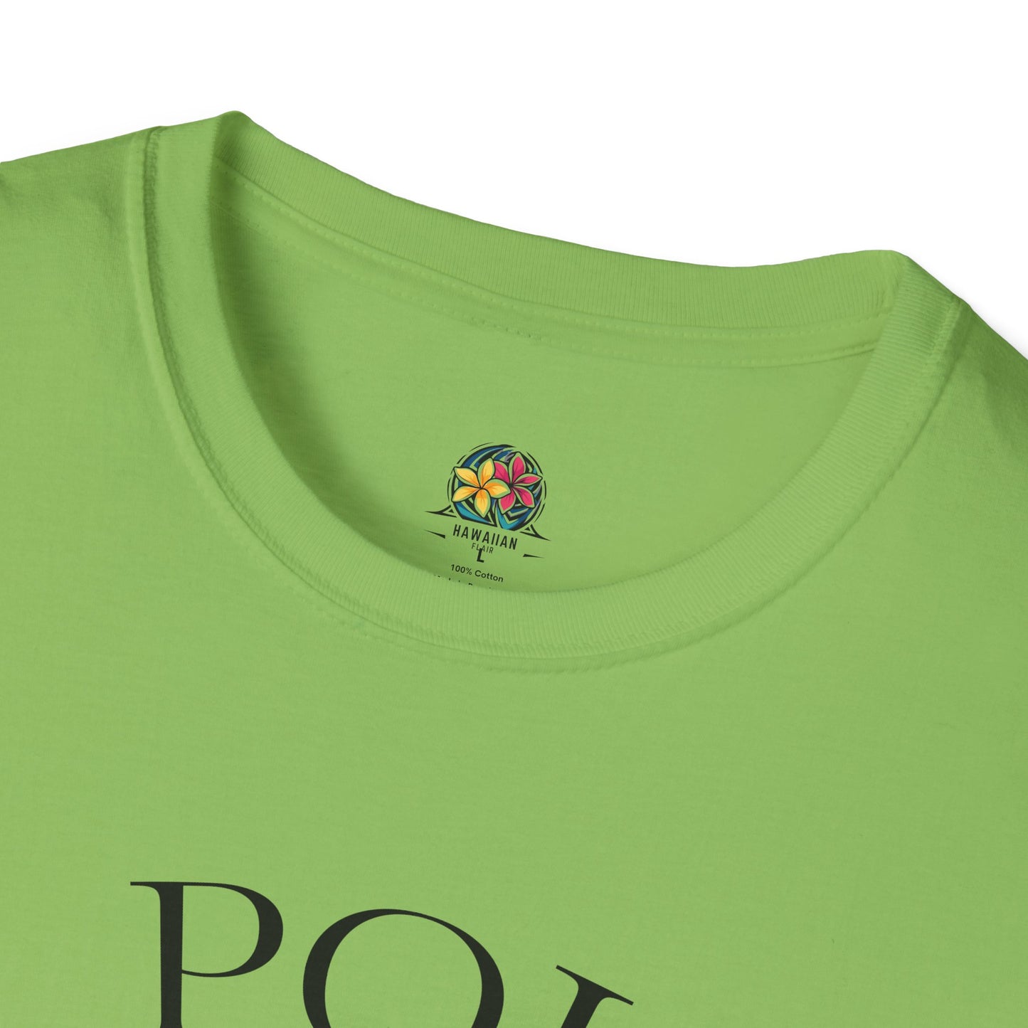 Trendy Unisex Softstyle T-Shirt with Poi Pounder Design