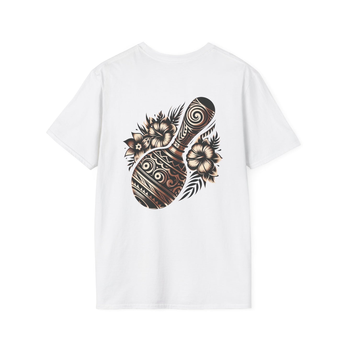 Trendy Unisex Softstyle T-Shirt with Poi Pounder Design