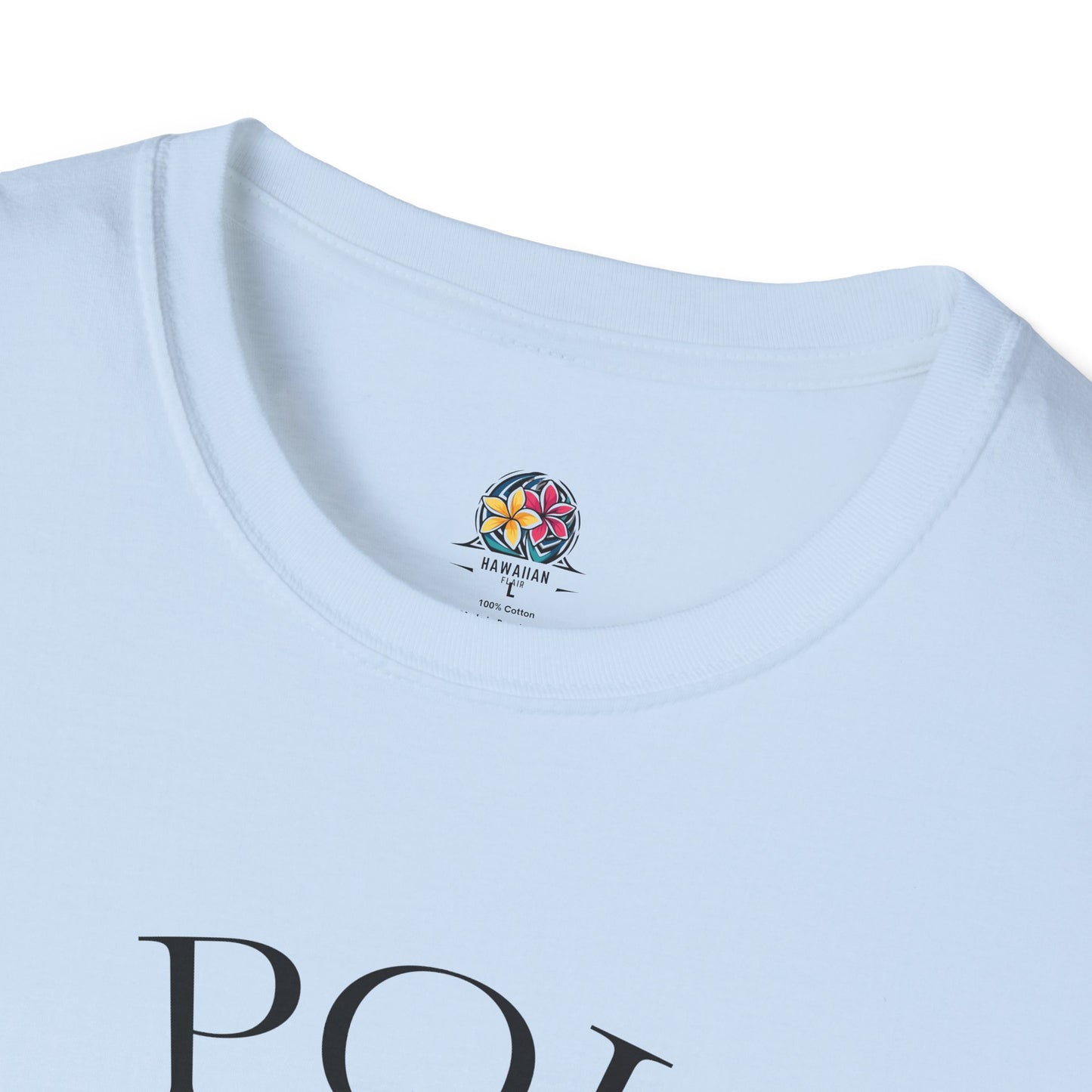 Trendy Unisex Softstyle T-Shirt with Poi Pounder Design