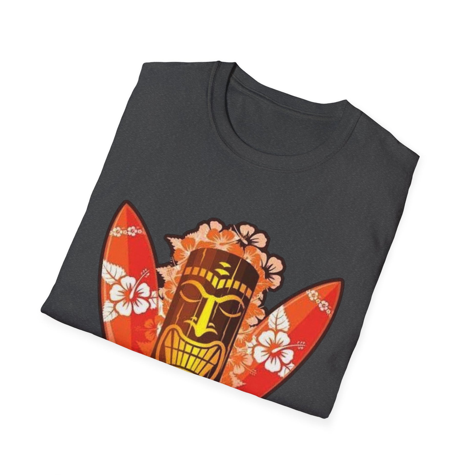 Aloha Tropical T-Shirt – Unisex Softstyle Tee for Summer Celebrations - Hawaiian Flair