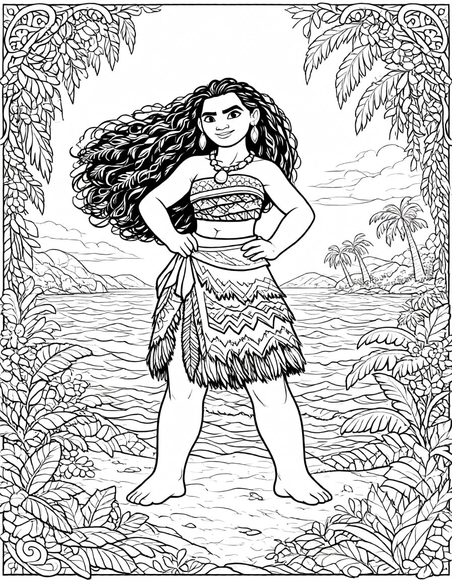 Hawaiian Flair Coloring Book - Hawaiian Flair