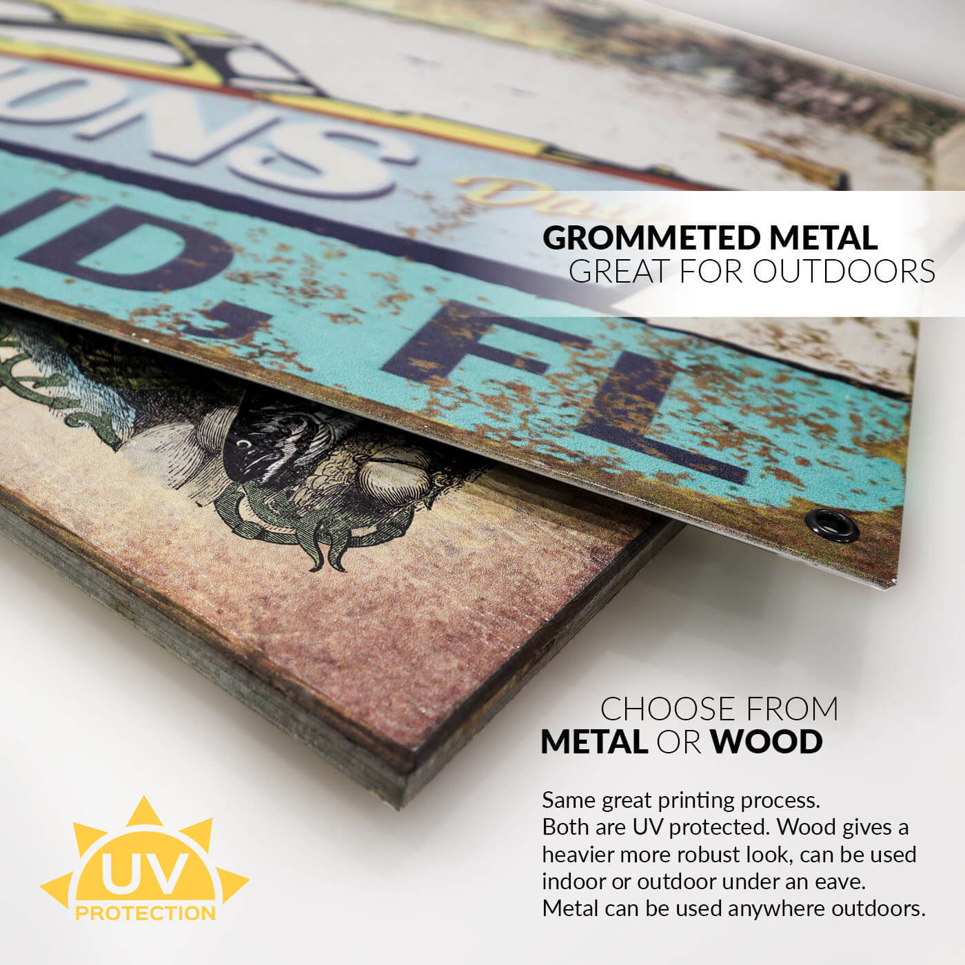 Kauai Palm - Wood & Metal Wall Art