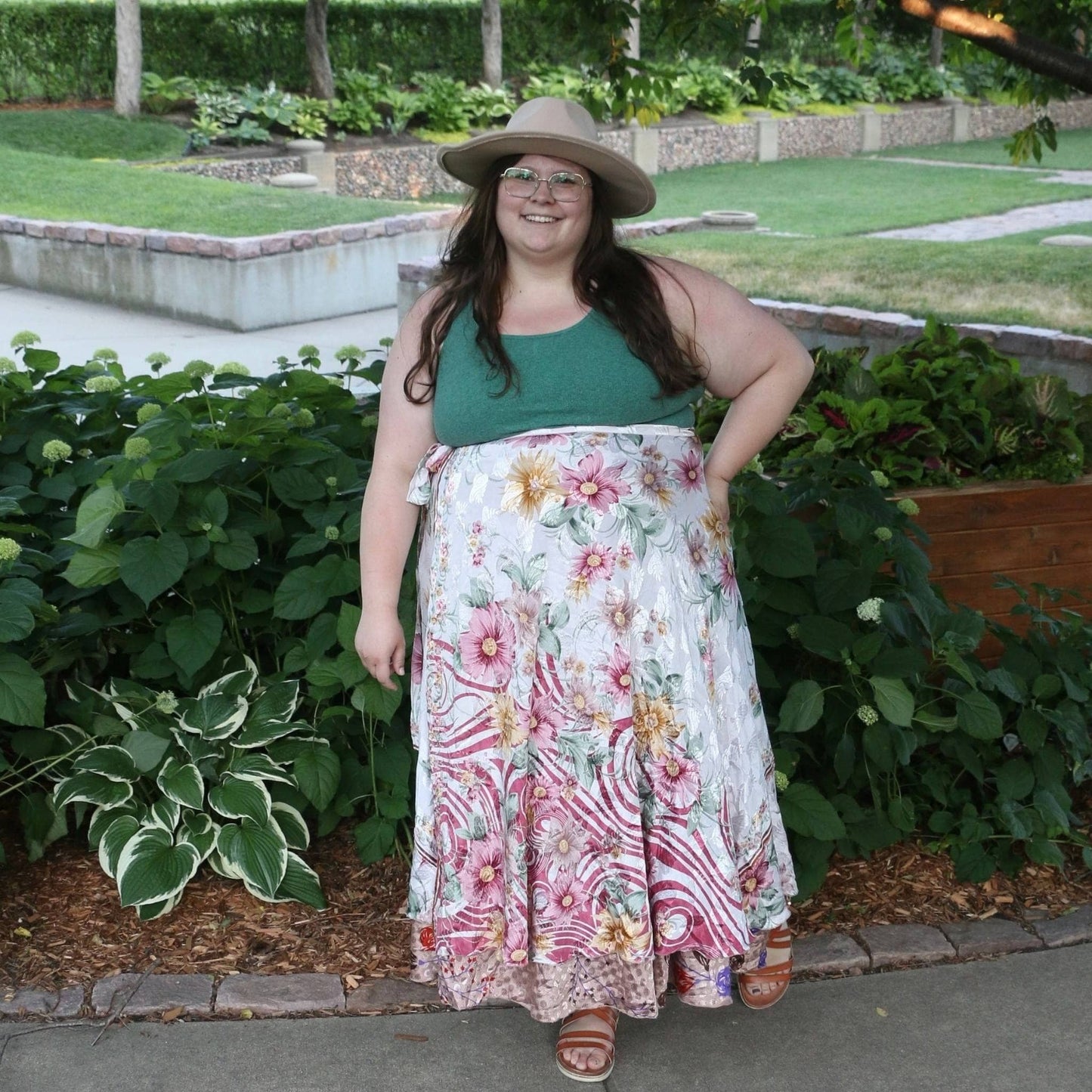 The Original Sari Wrap Skirt - Hawaiian Flair