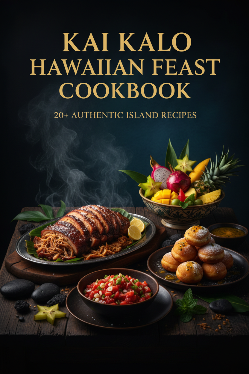 Kai Kalo Hawaiian Feast Cookbook Cover