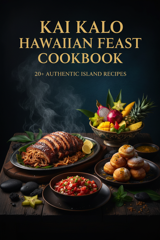 Kai Kalo Hawaiian Feast Cookbook Cover